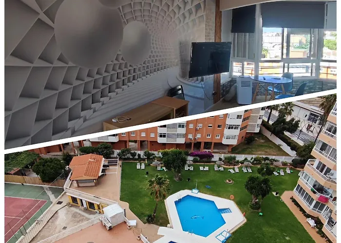 Torremolinos View Studio, Vista Mar Y Piscina